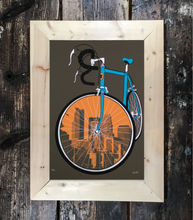 Wide Frame: Wood Tones