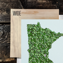 Wide Frame: Wood Tones