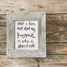 Whitewashed Rustic Frame