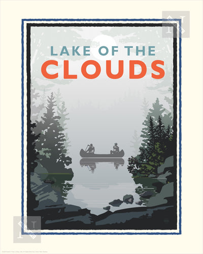 Lake of the Clouds - Landmark Series Print