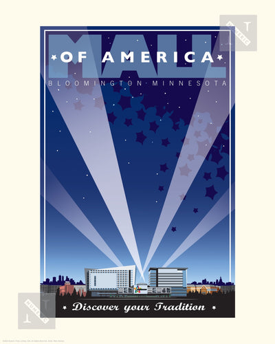 Mall of America - Landmark Series Print