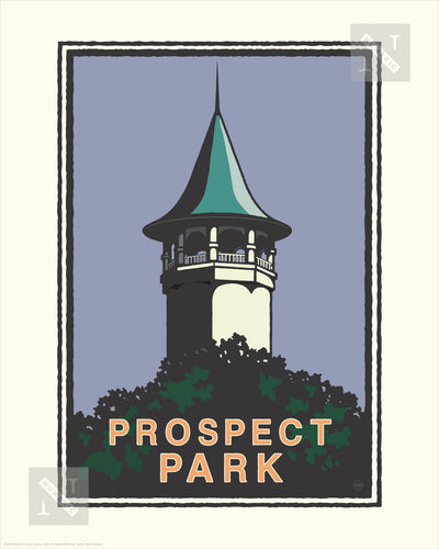 Prospect Park - Landmark Series Print