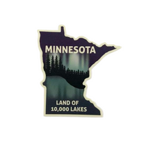 MN Northern Lights Sticker