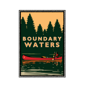 Boundary Waters - Landmark Series Sticker