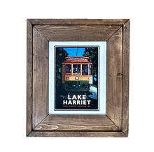 Beveled Edge Frame: Wood Tones