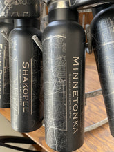 Custom Map Stainless Steel Water Bottle