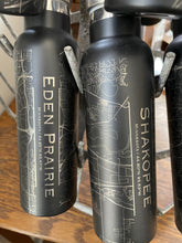 Custom Map Stainless Steel Water Bottle