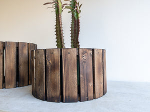 (Copy) Reclaimed Wood Lathe Vase/Planter