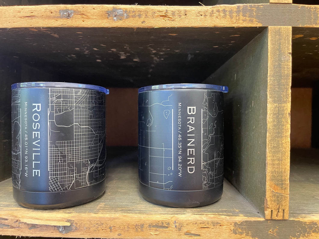 SALE - In Stock Map Stainless Steel Mug