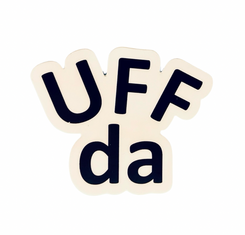 Uffda Sticker