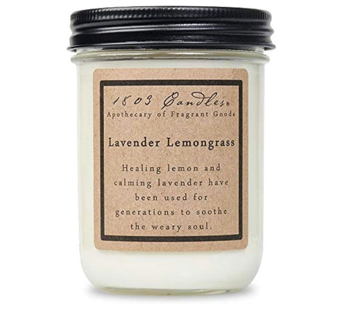 Lavender Lemongrass Soy Candle