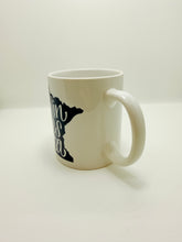 Minnesota with a Blue Minnesota Silhouette - Mug