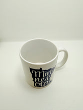 Minnesota with a Blue Minnesota Silhouette - Mug