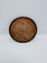 Round Leather Coaster with a Beautiful Pattern