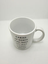 Cabins, Up North, Pine Trees, Hot Dish, Flannel, Fireside #minnesota - Mug