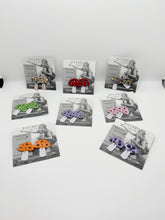 Ceramic Mushroom Hanging Earrings