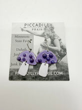 Ceramic Mushroom Hanging Earrings