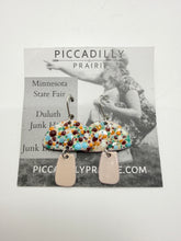 Ceramic Mushroom Hanging Earrings