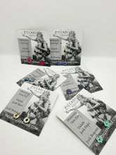 Long Silver Dangling Ceramic Earrings