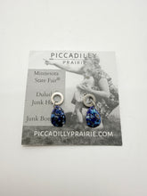 Silver and Brass Stud Earrings