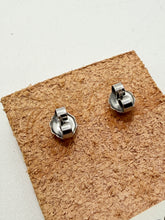 Ceramic Round Stud Earrings