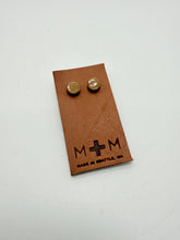 Ceramic Round Stud Earrings