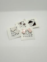 Small Ceramic Stud Earrings