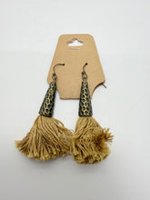 Long Tassel Hanging Earrings