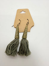 Long Tassel Hanging Earrings