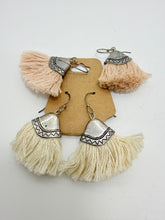 Silver Tassel Earrings