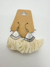 Silver Tassel Earrings