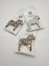Flower Horse Pins