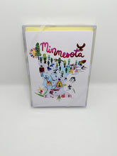 Watercolor USA: Minnesota, Sara Franklin Boxed Card Set of 8 Cards