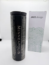 Stainless Steel Map Tumblers