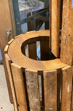 Reclaimed Wood Lathe Vase/Planter