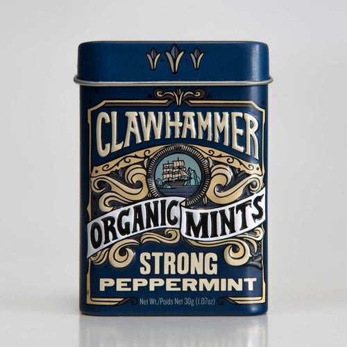 Clawhammer Certified Organic Mints - Strong Peppermint