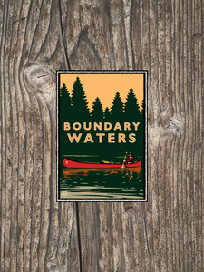 Boundary Waters - Landmark Series Sticker