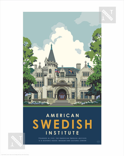 American Swedish Institute - Landmark Series Print