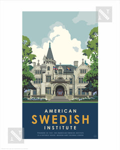 American Swedish Institute - Landmark Series Print