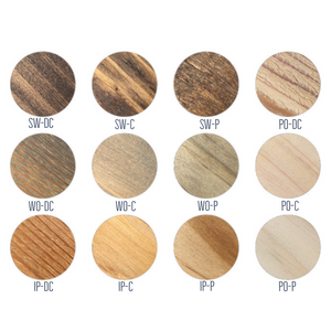 Beveled Edge Frame: Wood Tones