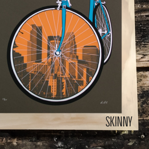 Skinny Custom Frame: Reclaimed