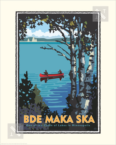 Bde Maka Ska - Landmark Series Print