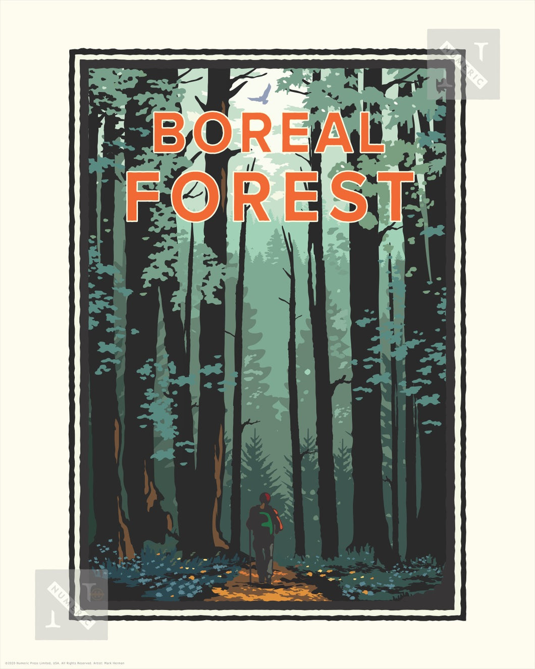 Boreal Forest - Landmark Series Print