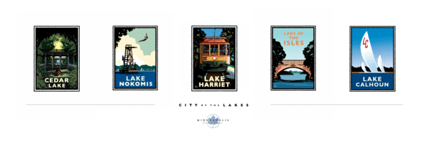 City of Lakes Collection - Print