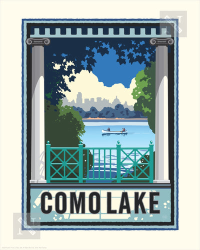 Como Lake - Landmark Series Print