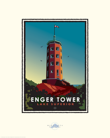 Enger Tower - Landmark Series Card