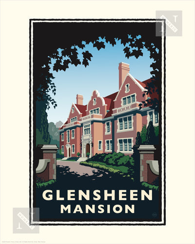 Glensheen Mansion Summer - Landmark Series Print