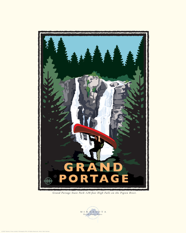 Grand Portage - Landmark Series Card