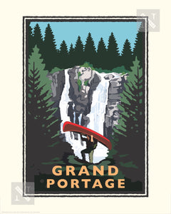 Grand Portage - Landmark Series Print