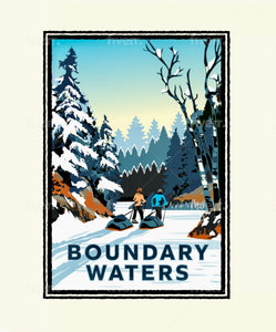 BWCA Winter - Landmark Series Print